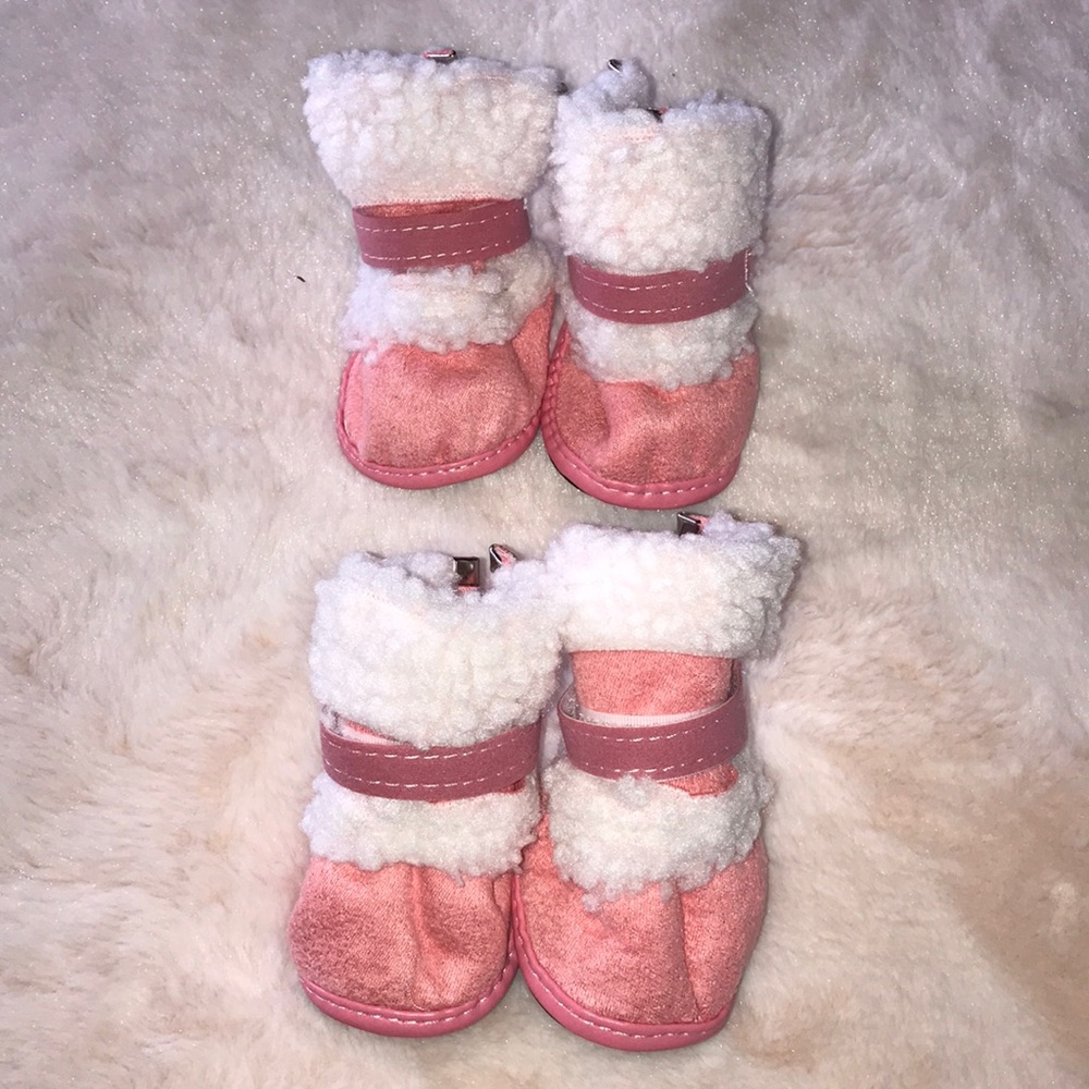 ACL Dog Fleece Booties NWOT